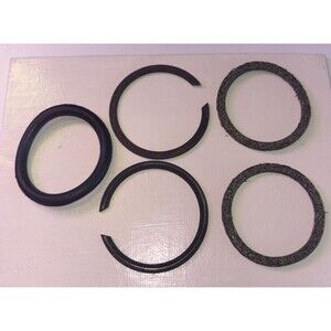 2 Output SNAP RING SHAFT RETAINING CLIP, 2 KNITTED James Exhaust Gaskets ,O RING